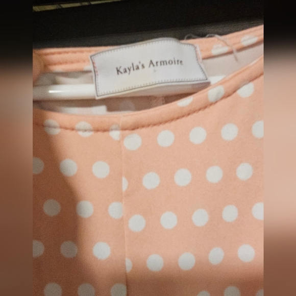 Kayla's Armoire polka dot dress - Picture 3 of 4